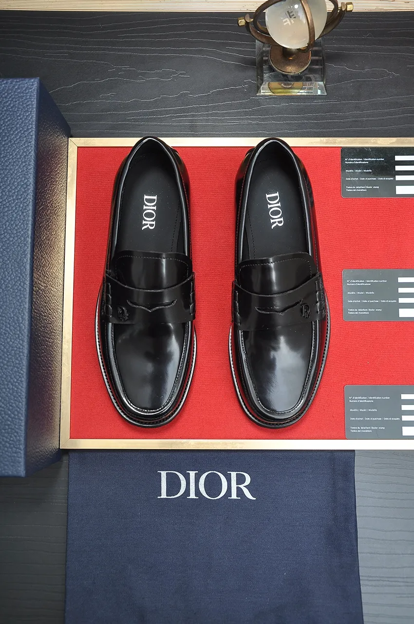 Men's shoes 💰620💶[Dior] (water-dyed cowhide lining) Dior original 1:1 high-quality factory, imported original materials, imported raw cowhide, water-dyed cowhide lining, original TPU outsole, code number: 38-44 (45 customized)